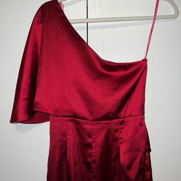 Do+Be Satin Style One Shoulder Dress - Picture 3 of 11